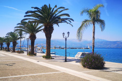 Die Hafenpromenade von Nafplio