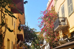 In den Gassen der Altstadt von Nafplio